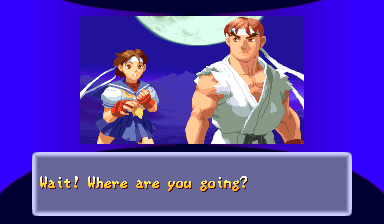 Ending for Street Fighter Alpha-Ryu(Arcade)