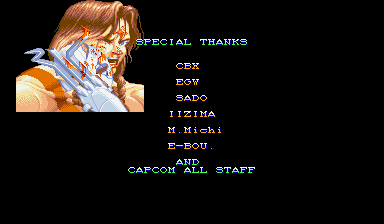 Ending for Super Street Fighter 2 Turbo-Akuma Japanese Version(Arcade)