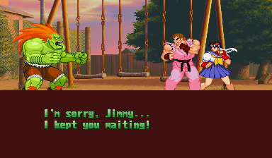 Ending for Street Fighter Alpha 3-Blanka (Arcade)