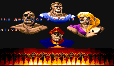 Retro 90s Arcade Games) - Street Fighter II Champion Edition - Balrog Vs  Vega