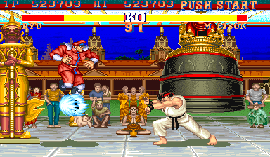 Never Forget that time CAPCOM made Ryu a bit goofball in SFII