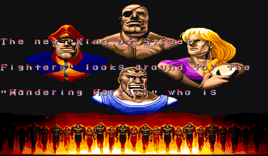 Ending for Street Fighter II' Champion Edition-Vega (Arcade)