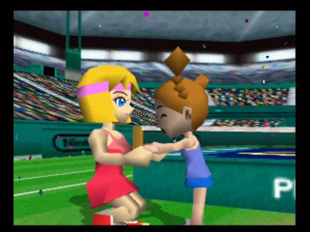 Ending For Mario Tennis Singles Tournament Nintendo 64