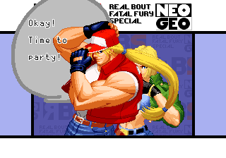 Ending for Fatal Fury-Terry Bogard(Neo Geo)