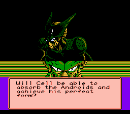 Ending for Dragon Ball Z III(NES / Famicom)