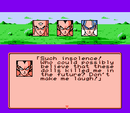 Ending for Dragon Ball Z III(NES / Famicom)