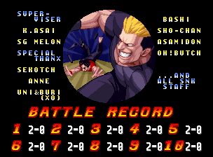 Bison2Winquote — - Ryuji Yamazaki, Fatal Fury 3 (SNK) ACCIDENT ! !