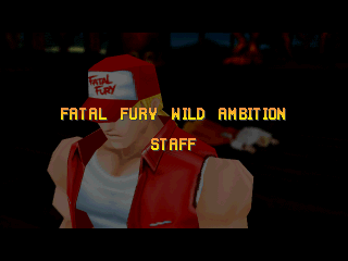 Ending for Fatal Fury: Wild Ambition-Terry (Sony Playstation)