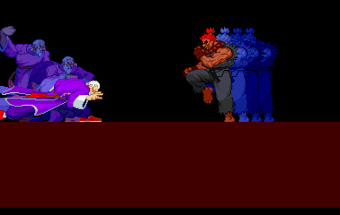 Street Fighter Alpha 2 (Evil Ryu vs. Shin Akuma)