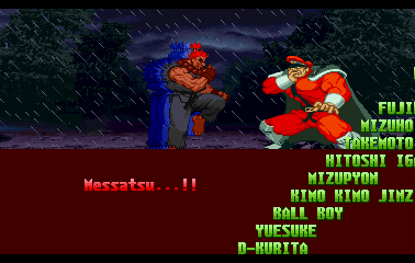 You have to see to believe how ridiculous Shin Akuma can be when pushed  past the human limits in Street Fighter Alpha 3