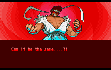 Ending for Street Fighter Alpha 3-Ryu (Arcade)