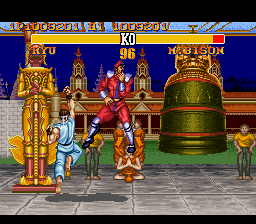 Ken vs Vega - Street Fighter II - SNES 