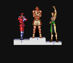 Ending for Super Street Fighter 2-Vega (Super NES)