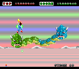 space harrier turbografx 16