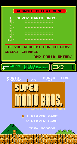 super mario bros playchoice 10