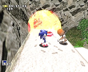 Sega Dreamcast Sonic Adventure