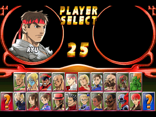 street fighter ex plus alpha characters