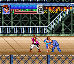 VGJUNK — Super Double Dragon, SNES.