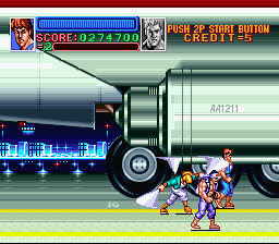 VGJUNK — Super Double Dragon, SNES.