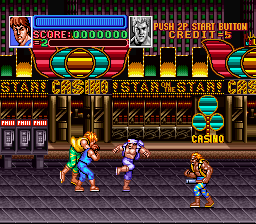 VGJUNK — Super Double Dragon, SNES.