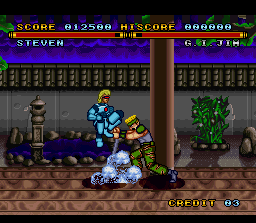 street combat snes