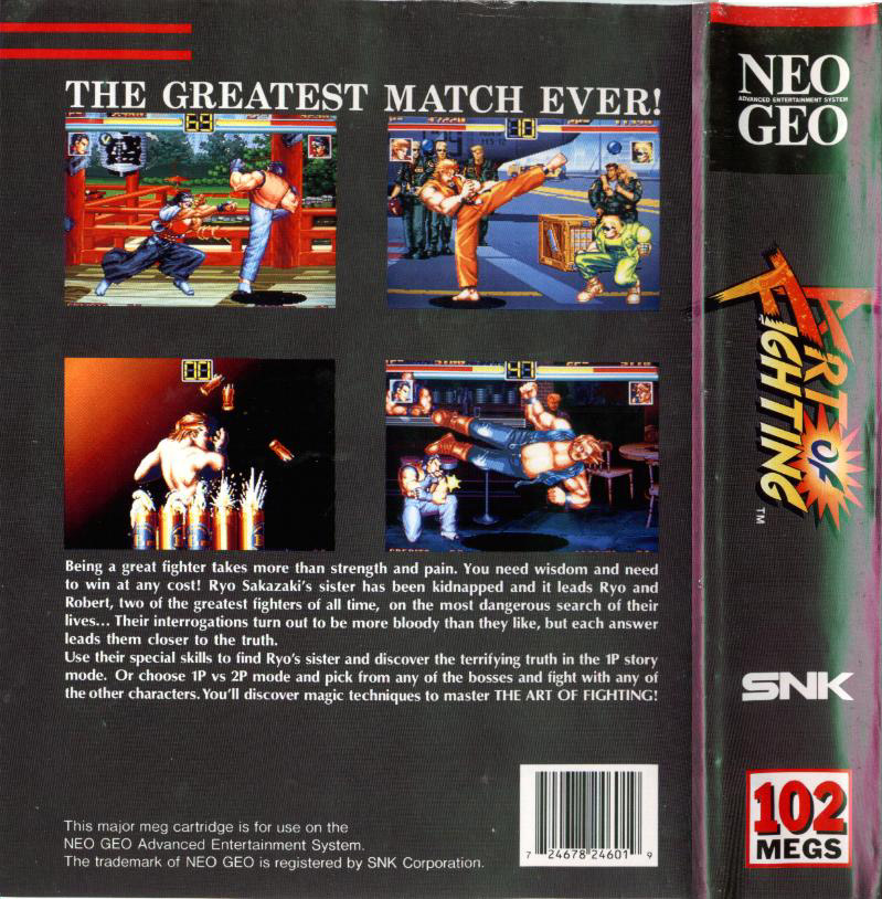 The King of Fighters '98: The Slugfest , SNK Neo-Geo MVS cart. by SNK Corp.  (1998)