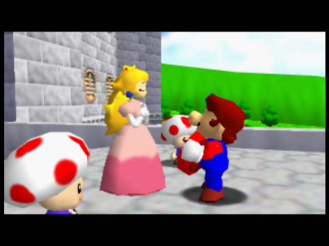 Ending for Super Mario 64 (Nintendo 64)