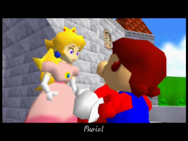 Ending for Super Mario 64 (Nintendo 64)