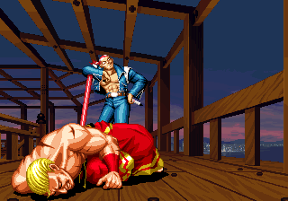 Ending for Real Bout Fatal Fury Billy Kane Neo Geo