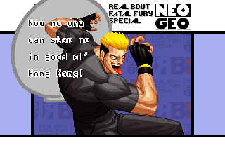 Ending for Real Bout Fatal Fury Special Ryuji Yamazaki Neo Geo