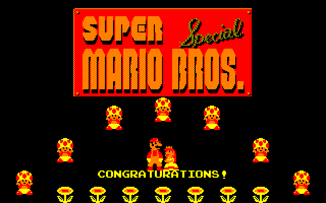 Ending For Super Mario Bros Specialpc 8801 2820