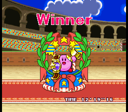 Ending for Kirby Super Star-The Arena (Super NES)