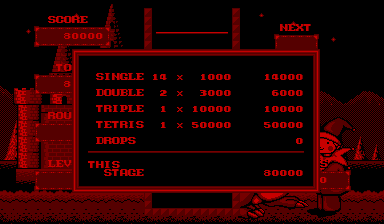 Ending for V Tetris (Virtual Boy)