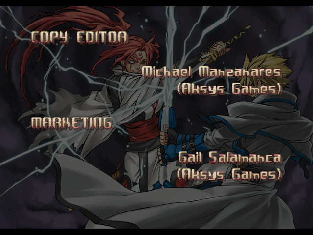 Ending for Guilty Gear XX Accent Core Plus-Baiken Path 2(Nintendo Wii)