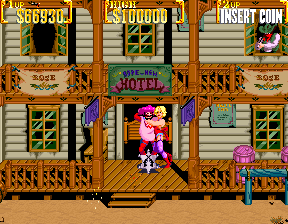 Arcade: Sunset Riders (US 4 Players Ver. UDA)