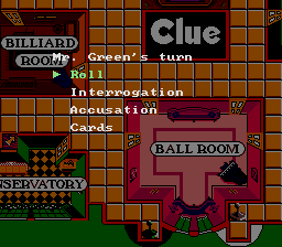 Sega Genesis: Clue: Classic Detective Game