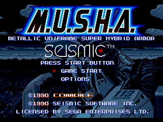 Sega Genesis: M.U.S.H.A.