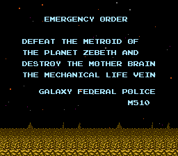 NES: Metroid