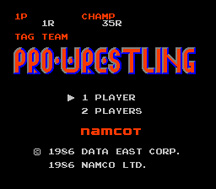 NES: Tag Team Pro Wrestling