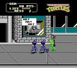 NES: Teenage Mutant Ninja Turtles 2