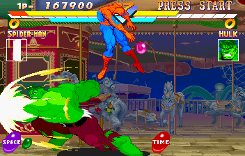 Sega Saturn: Marvel Super Heroes