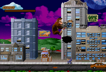 Sega Saturn: Rampage: World Tour