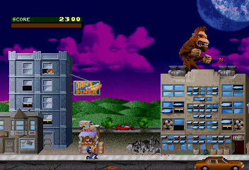 Sega Saturn: Rampage: World Tour