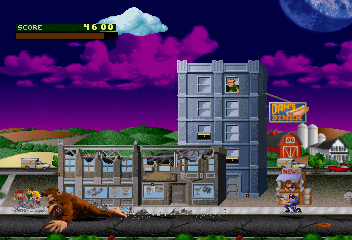 Sega Saturn: Rampage: World Tour