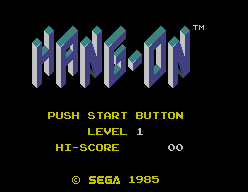 Arcade: Hang On