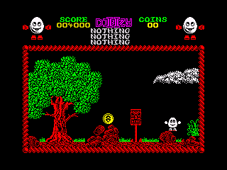 ZX Spectrum: Dizzy 2 - Treasure Island Dizzy