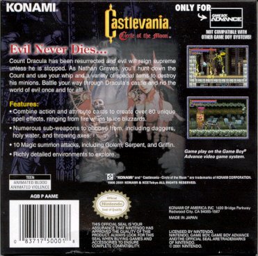 Castlevania: Circle of the Moon