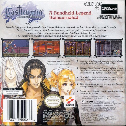 Castlevania: Harmony of Dissonance