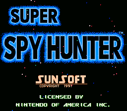 NES: Super Spy Hunter