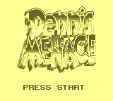 Game Boy: Dennis the Menace